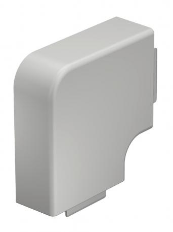 Fladvinkelafdækning, til kanal type WDK 40090  | 90 | lysgrå; RAL 7035